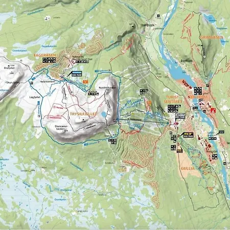Koselig Sommer Og Vinterhytte